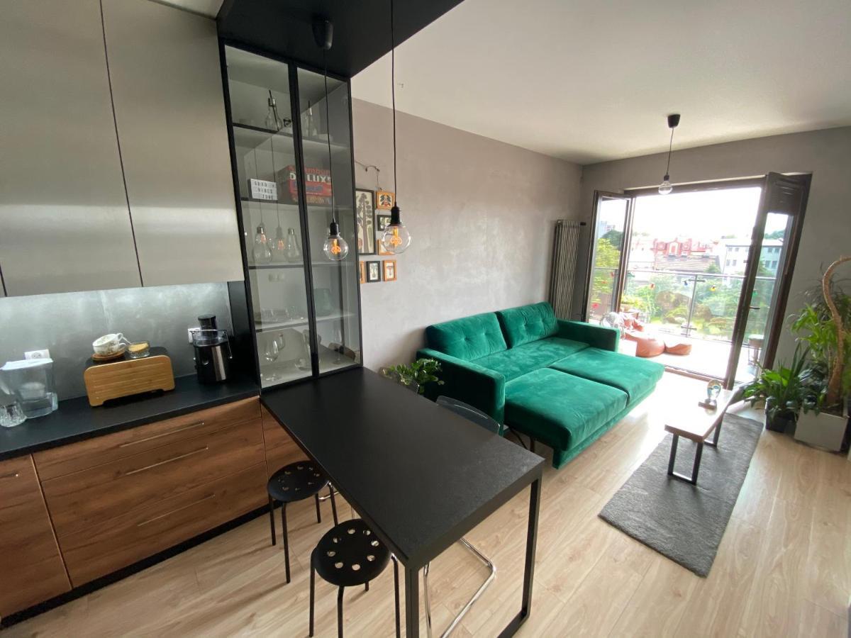 Appartement Apartament DeLux przy Wiśle à Cracovie Extérieur photo