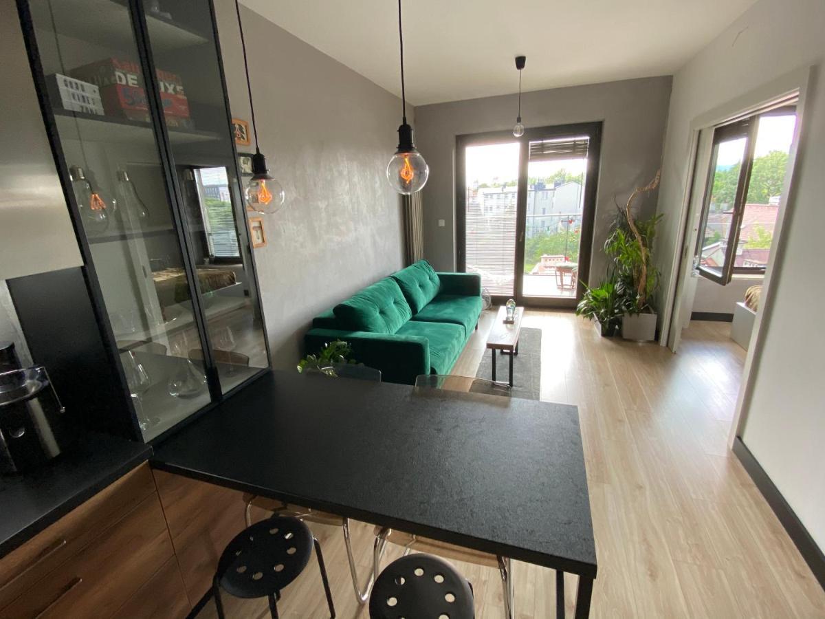Appartement Apartament DeLux przy Wiśle à Cracovie Extérieur photo